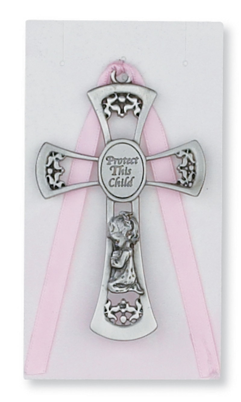 Baby Girl Crib Cross